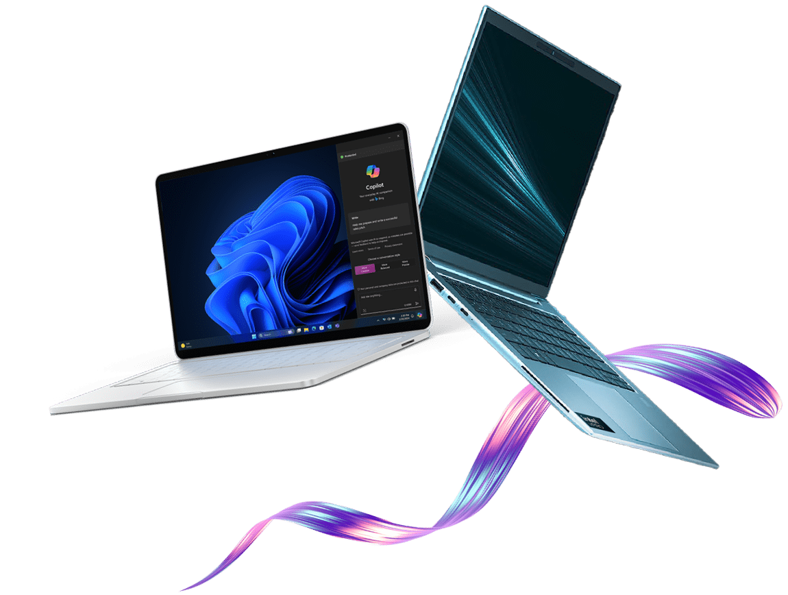 Microsoft and Intel Laptop