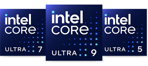 Intel Core Ultra Badges (5,7,9)